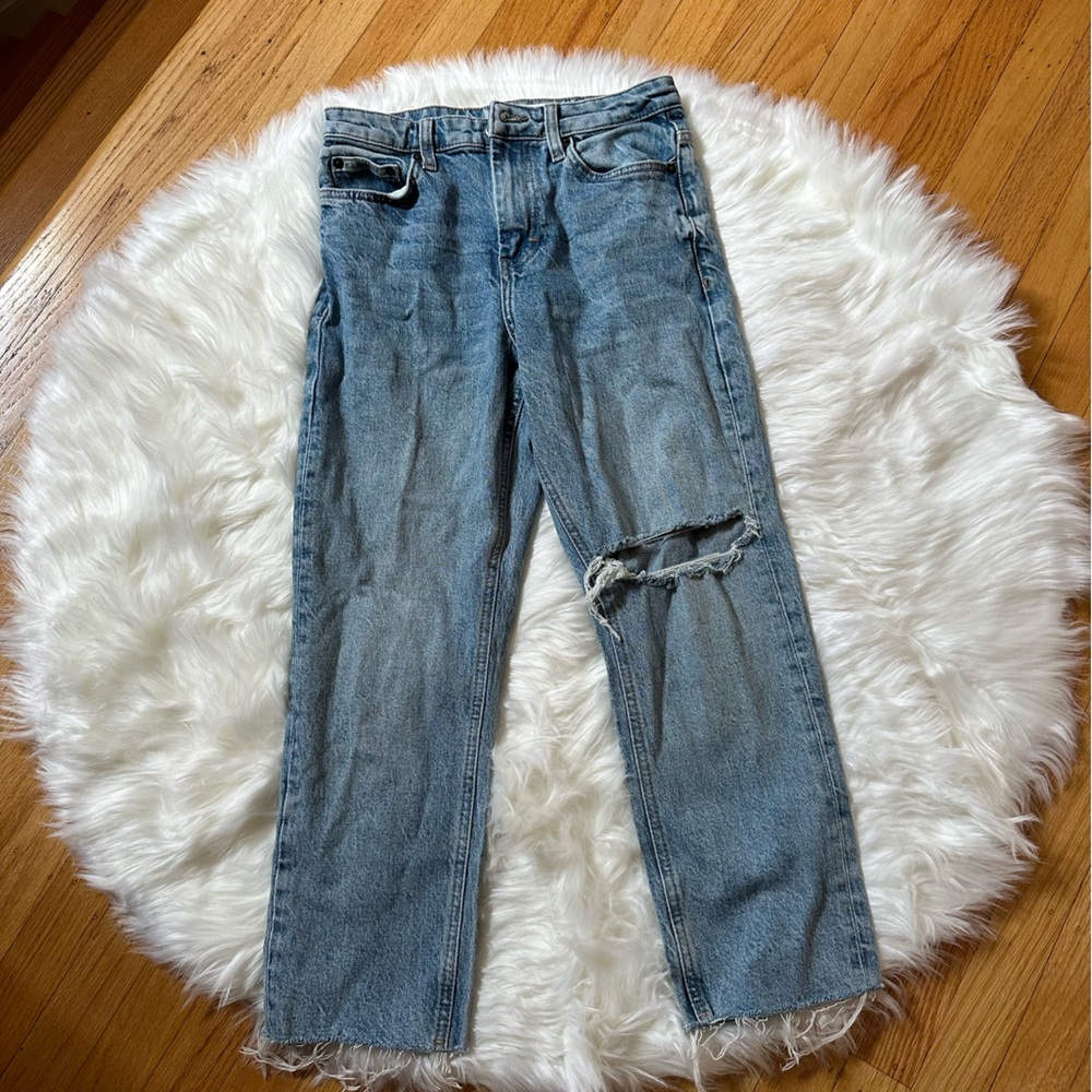topshop straight jeans